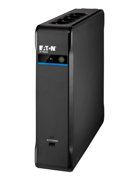Eaton 3P Ellipse UPS sistema de alimentación ininterrumpida (UPS) En espera (Fuera de línea) o Standby (Offline) 1,3 kVA 840 W