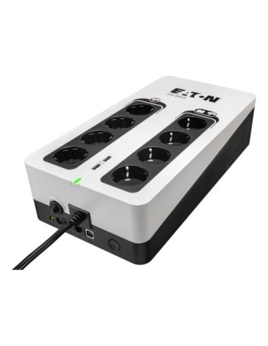 Eaton 3S850D sistema de alimentación ininterrumpida (UPS) En espera (Fuera de línea) o Standby (Offline) 0,85 kVA 510 W 8