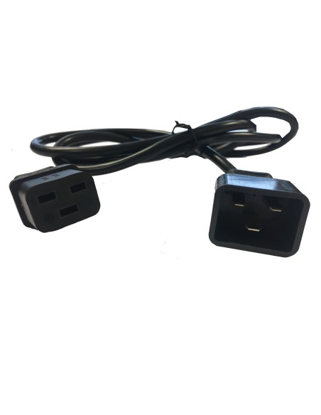 Salicru CABLE SALIDA IEC ALIMEN C20 C19 1.8m 16A