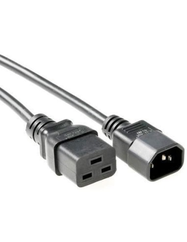 Microconnect PE0191420 cable de transmisión Negro 2 m C19 acoplador C14 acoplador