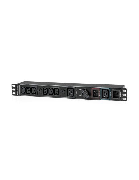 Salicru BM-R 16 A unidad de distribución de energía (PDU) 7 salidas AC Negro
