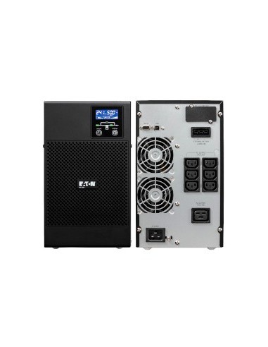 Eaton 9E3000I sistema de alimentación ininterrumpida (UPS) Doble conversión (en línea) 3 kVA 2400 W 7 salidas AC