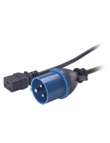 APC C19 IEC309 2.5m Negro 2,5 m C19 acoplador