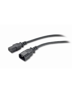 APC PWR Cord C13 - C14, 0.6 m Negro 0,61 m C13 acoplador C14 acoplador