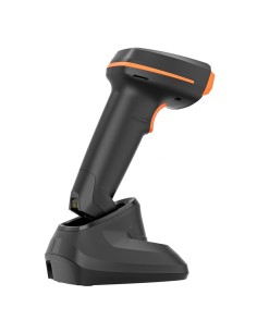 Approx appLS24WSBS Lector de códigos de barras portátil 1D 2D Negro, Naranja 2