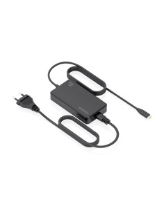 AISENS Cargador De Sobremesa GaN 65W PD3.0 1xUSB-C 1.8m, Negro