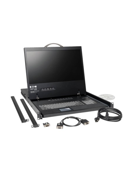Tripp Lite B040-008-19 KVM de Consola Netcontroller de 8 Puertos De 1U para Instalar en Rack, con LCD de 19"