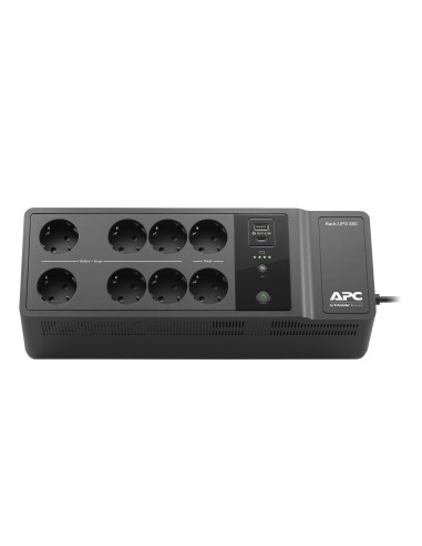 APC BE850G2-GR sistema de alimentación ininterrumpida (UPS) En espera (Fuera de línea) o Standby (Offline) 0,85 kVA 520 W 8