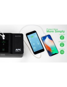 APC BE850G2-UK sistema de alimentación ininterrumpida (UPS) En espera (Fuera de línea) o Standby (Offline) 0,85 kVA 520 W 2