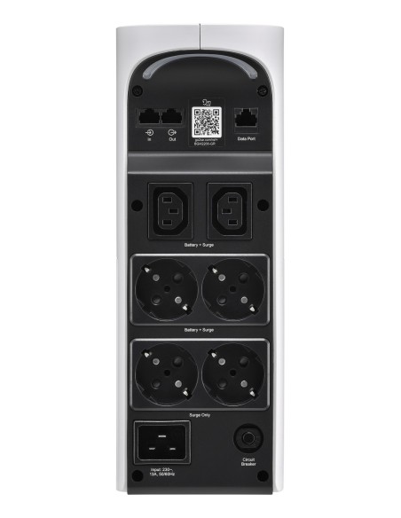 APC BGM2200-GR sistema de alimentación ininterrumpida (UPS) Línea interactiva 2,2 kVA 1320 W 6 salidas AC