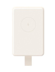 Xiaomi Magnetic Power Bank 6000mAh Ión de litio Cargador inalámbrico Bronceado