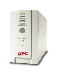 APC Back-UPS sistema de alimentación ininterrumpida (UPS) En espera (Fuera de línea) o Standby (Offline) 0,65 kVA 400 W 4