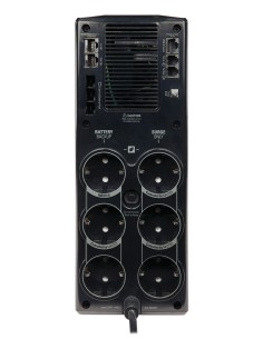 APC Back-UPS Pro sistema de alimentación ininterrumpida (UPS) Línea interactiva 1,5 kVA 865 W 6 salidas AC 2