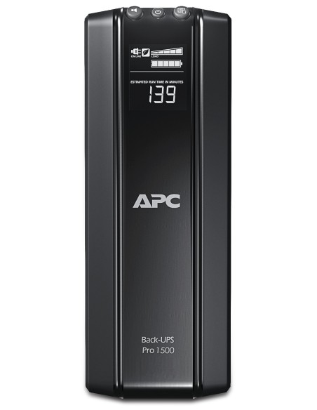 APC Back-UPS Pro sistema de alimentación ininterrumpida (UPS) Línea interactiva 1,5 kVA 865 W 10 salidas AC