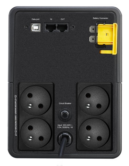 APC BX1200MI-FR sistema de alimentación ininterrumpida (UPS) Línea interactiva 1,2 kVA 650 W 4 salidas AC