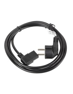 Lanberg CA-C13C-12CC-0030-BK cable de transmisión Negro 3 m CEE7 7 IEC 320