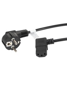 Lanberg CA-C13C-12CC-0030-BK cable de transmisión Negro 3 m CEE7 7 IEC 320 2