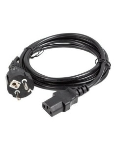 Lanberg CA-C13C-15CC-0018-BK cable de transmisión Negro 1,8 m C13 acoplador CEE7 7 2