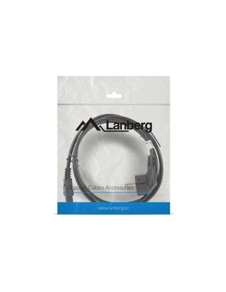 Lanberg CA-C5CA-11CC-0018-BK cable de transmisión Negro 1,8 m CEE7 7 C5 acoplador