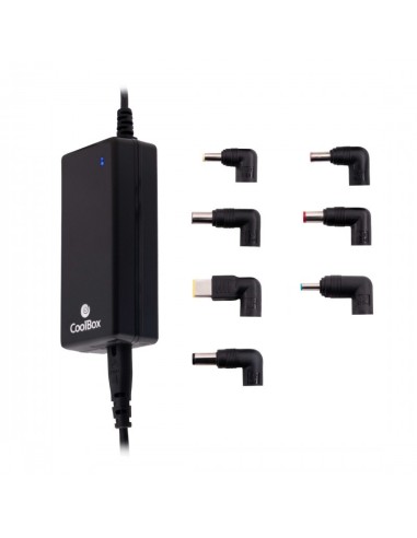 CoolBox CARGADOR PORTATIL UNIVERSAL 65W + 14 PUNTAS