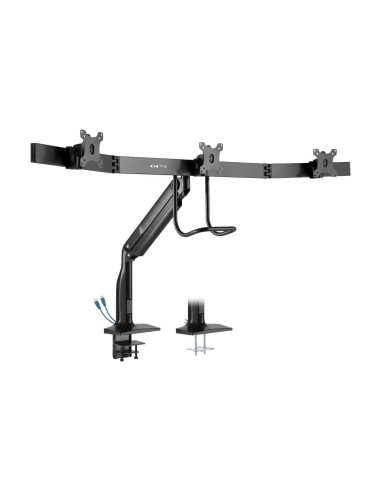 Tripp Lite DMPDT1732AM soporte para monitor 81,3 cm (32") Escritorio Negro