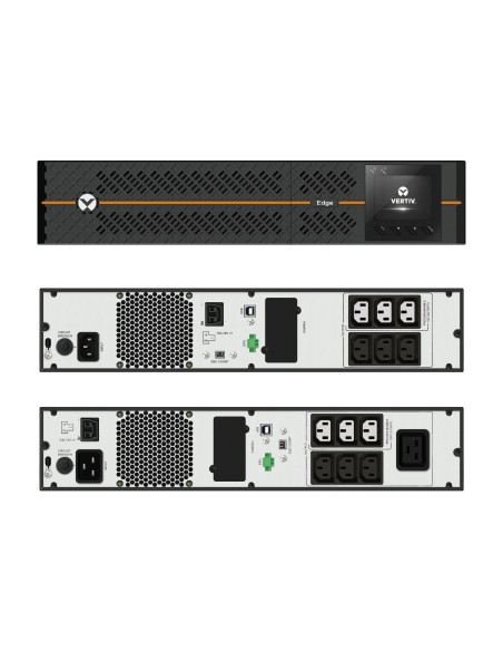 Vertiv Liebert SAI EDGE de 2200 VA 1980 W line interactive de montaje en torre rack AVR