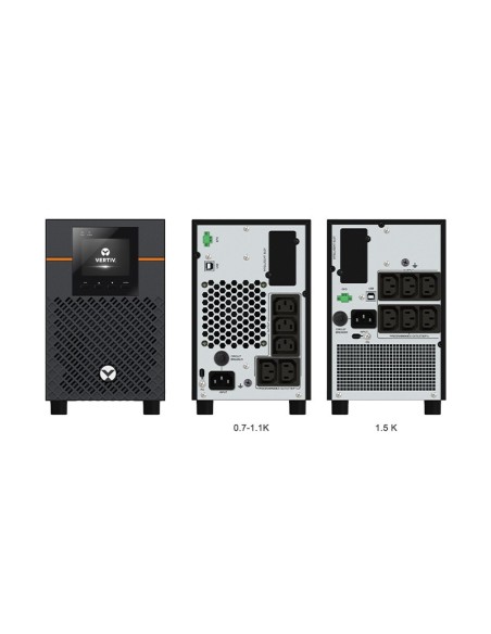 Vertiv Liebert EDGE-750IMT sistema de alimentación ininterrumpida (UPS) Línea interactiva 0,75 kVA 675 W