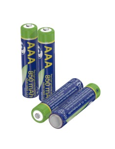 Gembird EG-BA-AAA8R4-01 pila doméstica Batería recargable AAA Níquel-metal hidruro (NiMH)