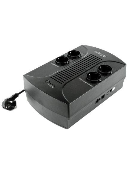 Gembird EG-UPS-001 sistema de alimentación ininterrumpida (UPS) 0,65 kVA 390 W 4 salidas AC