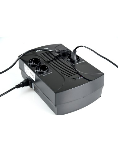 Gembird EG-UPS-002 sistema de alimentación ininterrumpida (UPS) 0,85 kVA 510 W 4 salidas AC