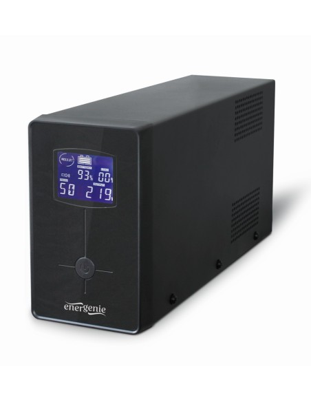 Gembird EG-UPS-032 sistema de alimentación ininterrumpida (UPS) 0,85 kVA 510 W 3 salidas AC