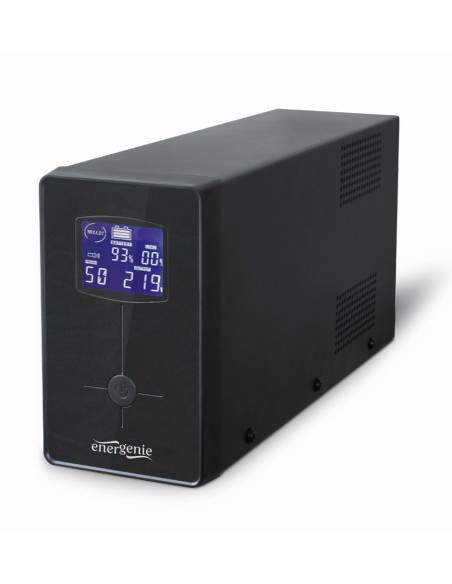 Gembird EG-UPS-033 sistema de alimentación ininterrumpida (UPS) Línea interactiva 1,2 kVA 720 W 3 salidas AC