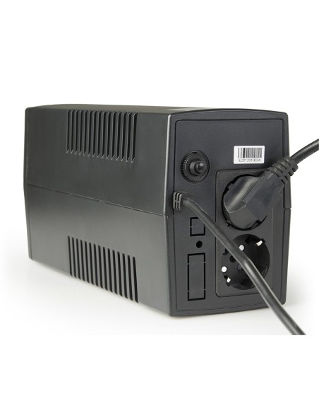 Gembird EG-UPS-B850 sistema de alimentación ininterrumpida (UPS) Línea interactiva 0,85 kVA 510 W