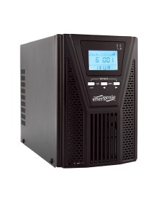 Gembird EG-UPSO-1000 sistema de alimentación ininterrumpida (UPS) Doble conversión (en línea) 1 kVA 900 W 4 salidas AC