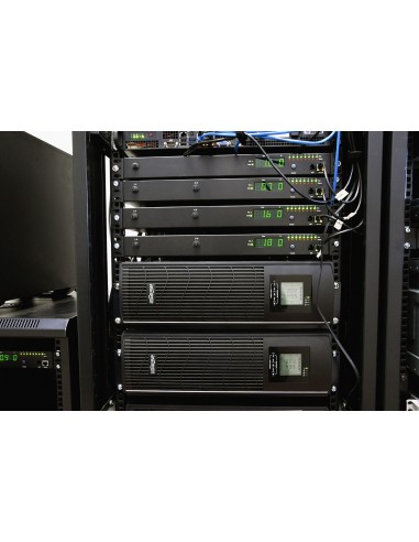 Gembird EG-UPSRACK-12 sistema de alimentación ininterrumpida (UPS) Línea interactiva 2 kVA 1200 W 7 salidas AC