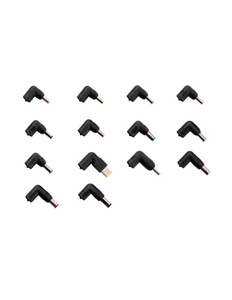 CoolBox CARGADOR PORTATIL UNIVERSAL 90W USB 2.1A + 14 PUNTAS