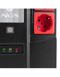 NGS Fortress Bunker sistema de alimentación ininterrumpida (UPS) En espera (Fuera de línea) o Standby (Offline) 0,6 kVA 350 W 6 2