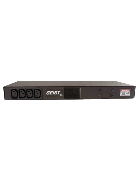Vertiv G1010 unidad de distribución de energía (PDU) 16 salidas AC 1U Negro