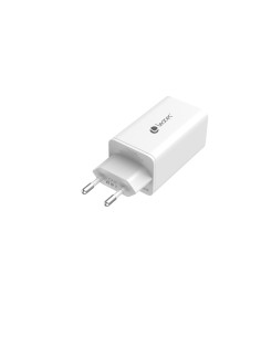 Leotec Cargador 65W GaN 2 USB-C PD + 1 USB-A Blanco 2