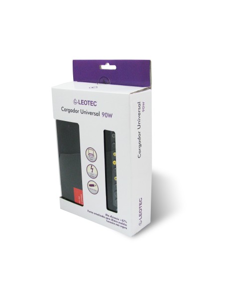 Leotec cargador universal para portátiles de 90W