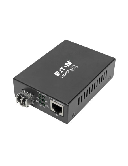 Tripp Lite N785-INT-PLCMM1 convertidor de medio 1000 Mbit s 850 nm Negro