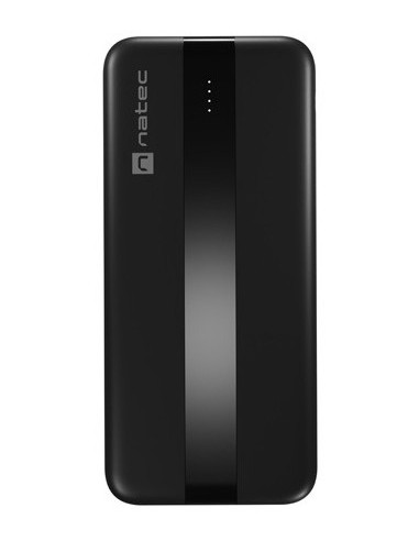 NATEC TREVI SLIM Q V2 Polímero de litio 10000 mAh Negro