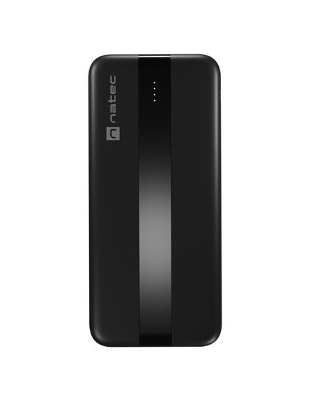 NATEC TREVI SLIM Q V2 Polímero de litio 10000 mAh Negro