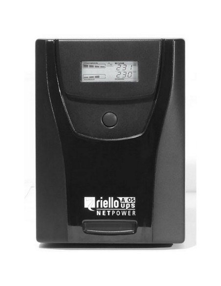 Riello NPW 1000 sistema de alimentación ininterrumpida (UPS) Línea interactiva 1 kVA 600 W 6 salidas AC