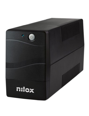Nilox NXGCLI6001X5V2 sistema de alimentación ininterrumpida (UPS) Línea interactiva 0,6 kVA 420 W 2 salidas AC