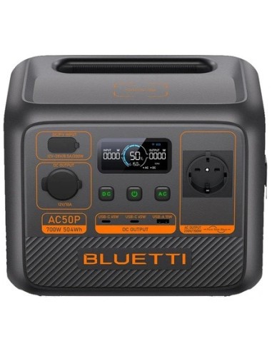 Bluetti AC50P estación de energía portátil 6 Fosfato de hierro-litio (LiFePo4) 700 W 6,9 kg
