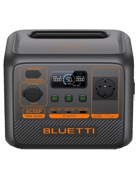 Bluetti AC50P estación de energía portátil 6 Fosfato de hierro-litio (LiFePo4) 700 W 6,9 kg