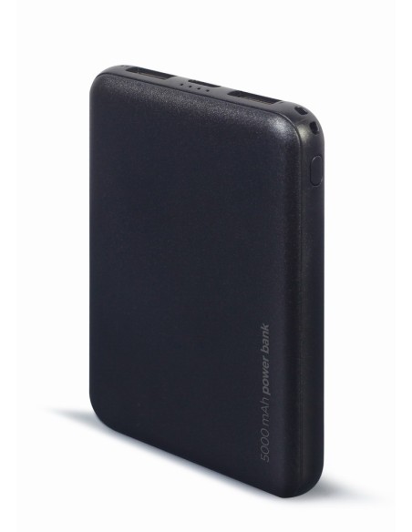 Gembird PB05-02 batería externa Polímero de litio 5000 mAh Negro
