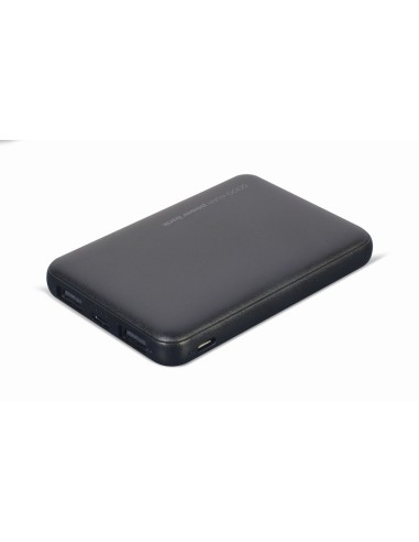 Gembird PB05-02 batería externa Polímero de litio 5000 mAh Negro