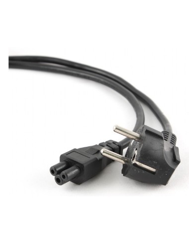 Gembird PC-186-ML12-0.5M cable de transmisión Negro 0,5 m CEE 7 7 C5 acoplador